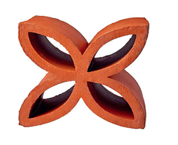 160x160x150蝴蝶花窗朱砂紅